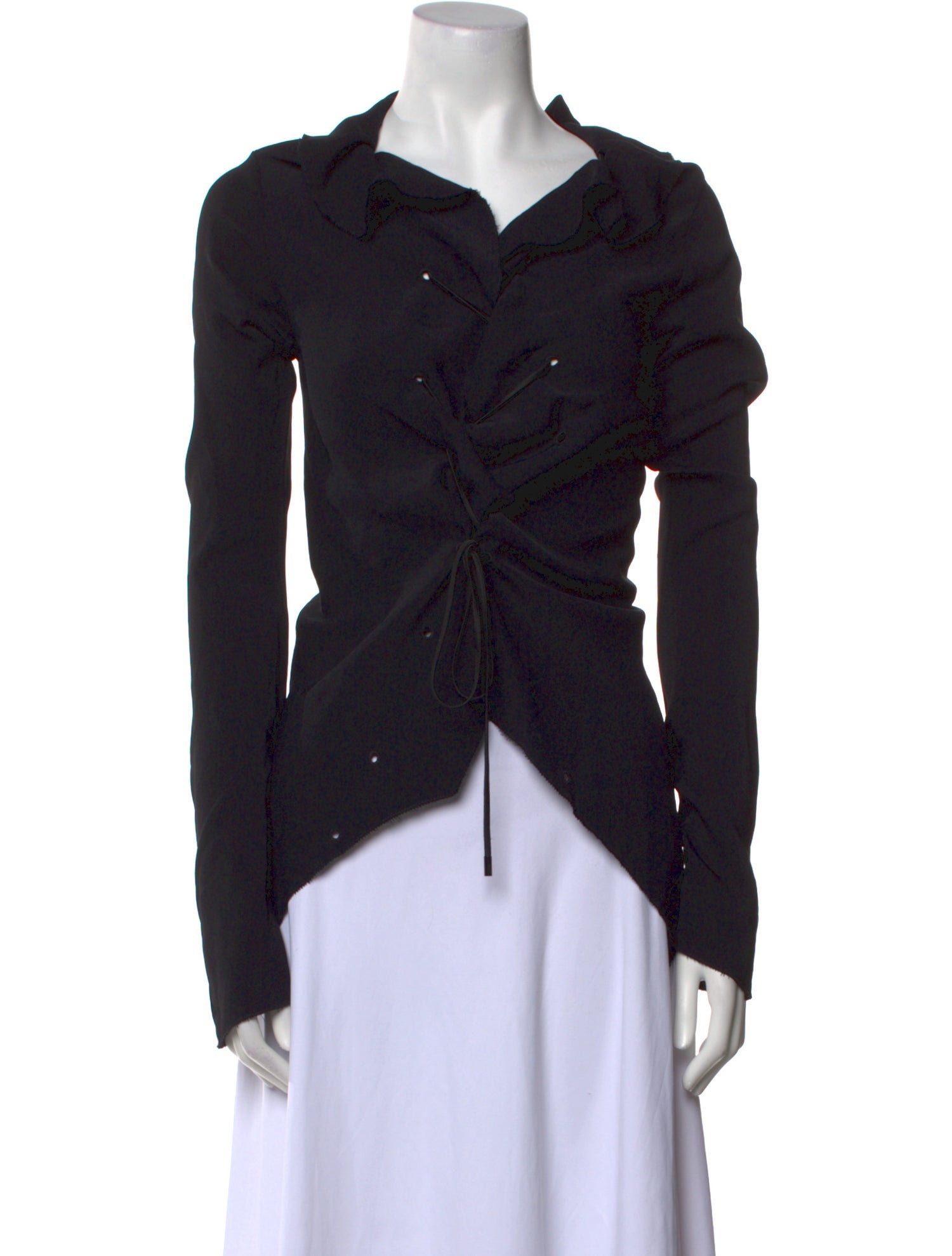 Tom Ford Long Sleeve Button-Up Top