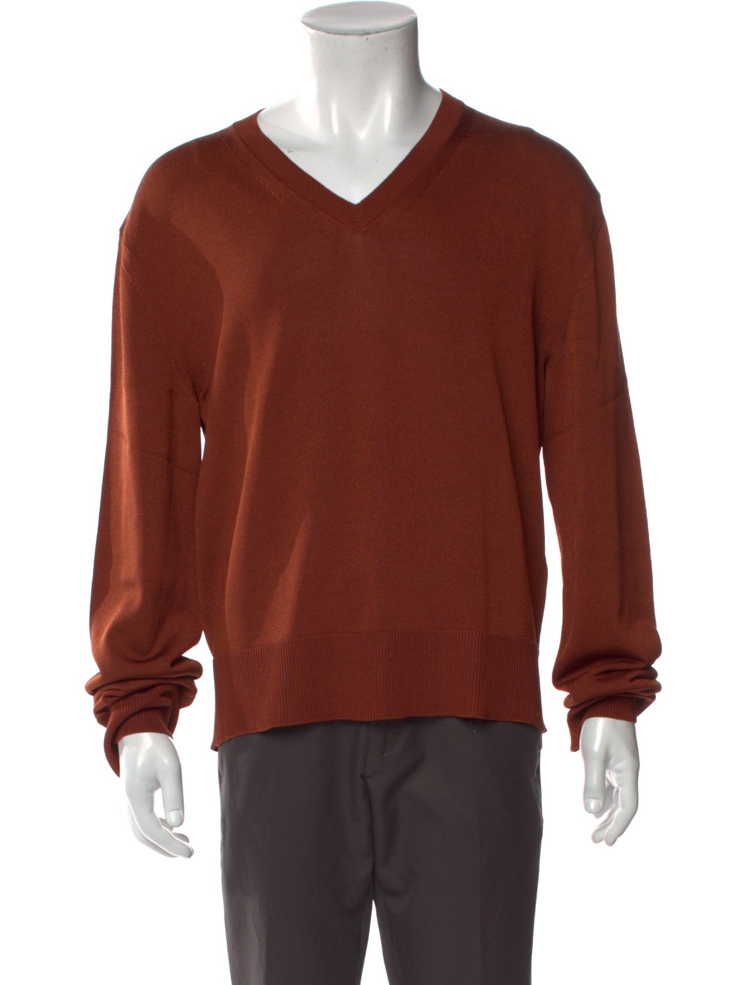 Tom Ford Silk V-Neck Pullover