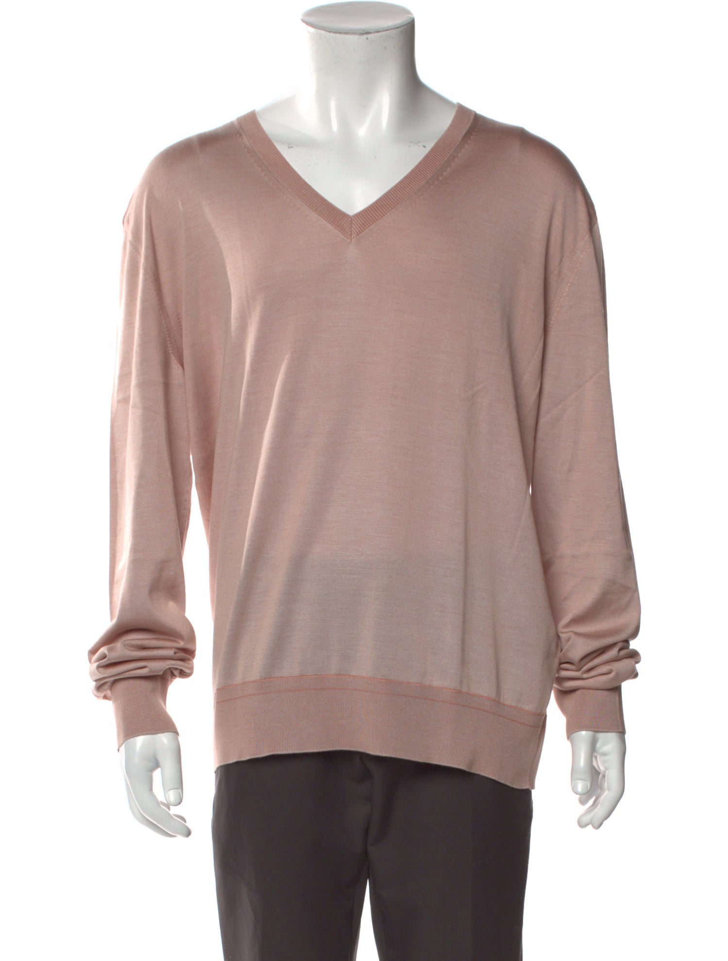 Tom Ford Silk V-Neck Pullover