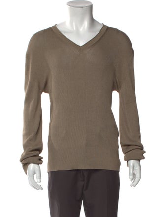 Tom Ford Silk V-Neck Pullover