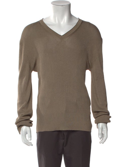 Tom Ford Silk V-Neck Pullover