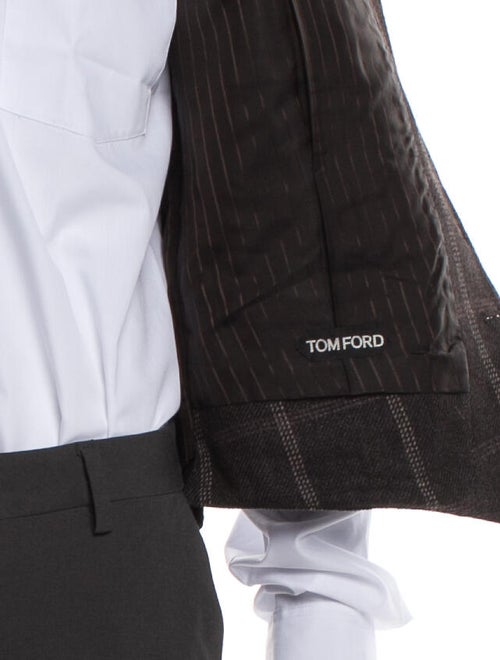 Tom Ford Plaid Print Vest