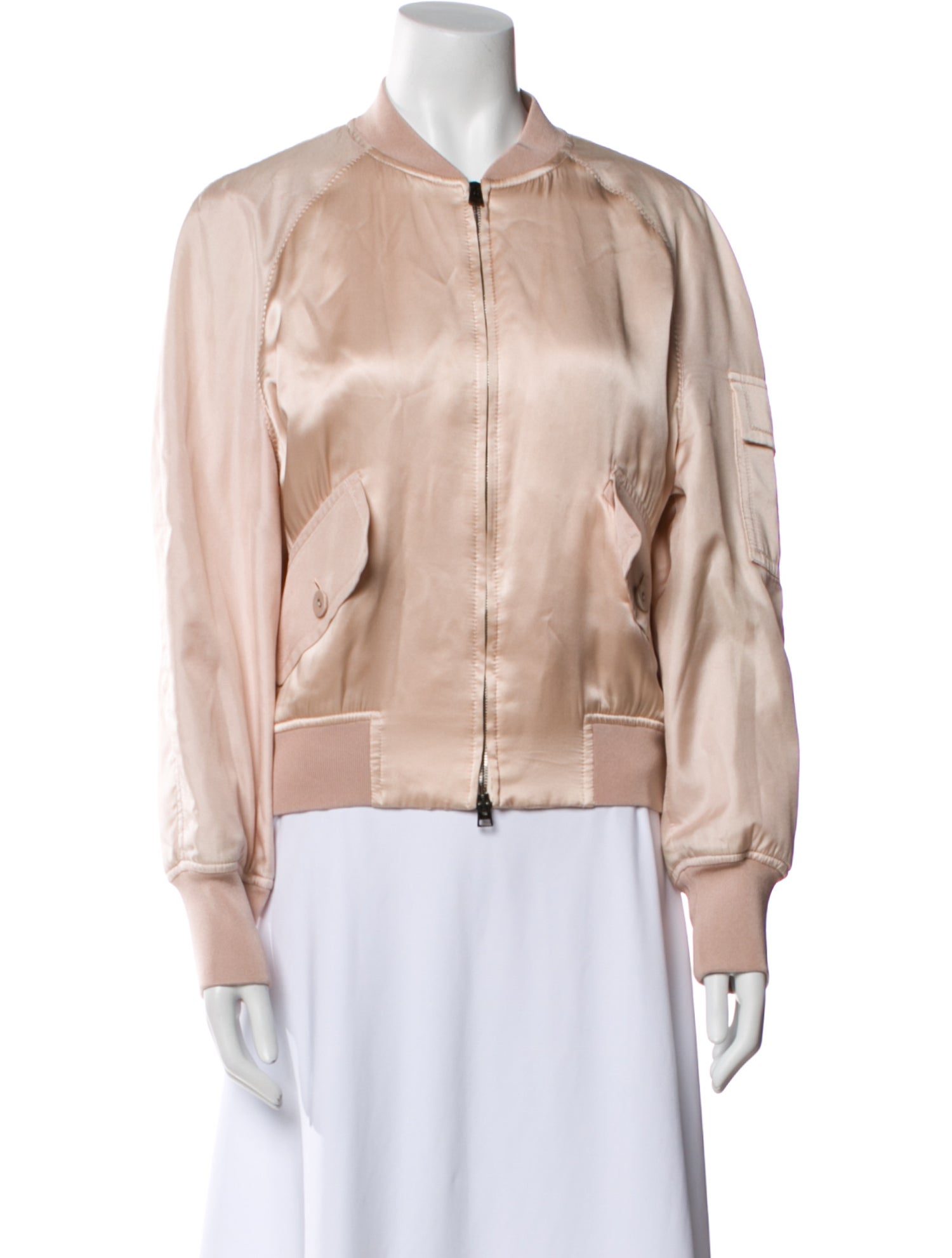 Tom Ford Silk Bomber Jacket