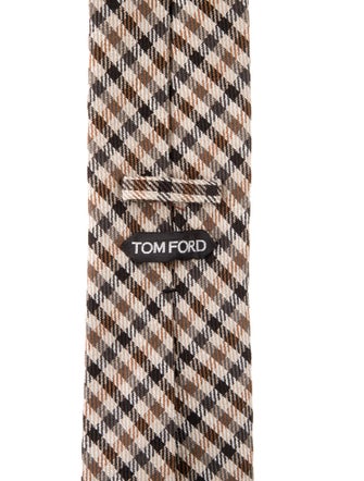 Tom Ford pattern wool tie