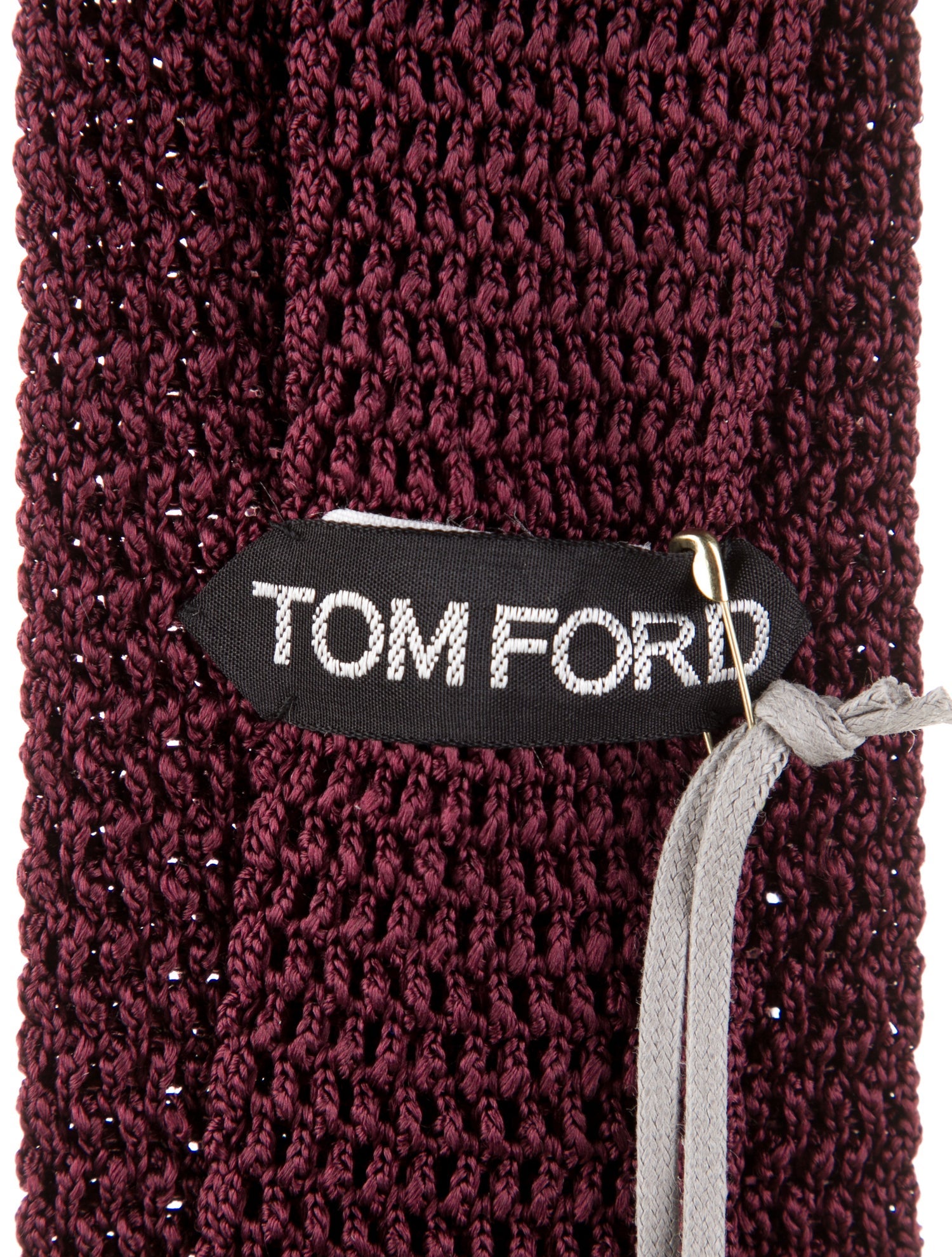 Tom Ford Burgundy Tie