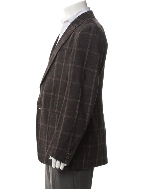 Tom Ford Plaid Print Blazer