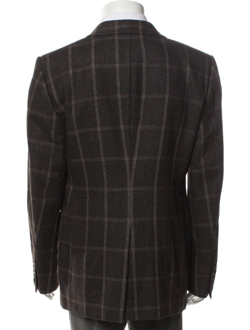 Tom Ford Plaid Print Blazer