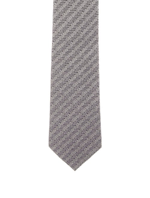 Tom Ford Pattern Print Silk Tie