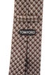 Tom Ford Pattern Print Silk Tie