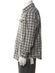 Tom Ford Plaid Print Long Sleeve Dress Shirt
