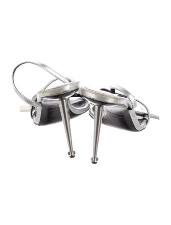 Tom Ford Leather Slingback Sandals