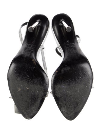Tom Ford Leather Slingback Sandals
