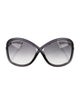 Tom Ford Oversize Gradient Sunglasses