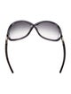 Tom Ford Oversize Gradient Sunglasses