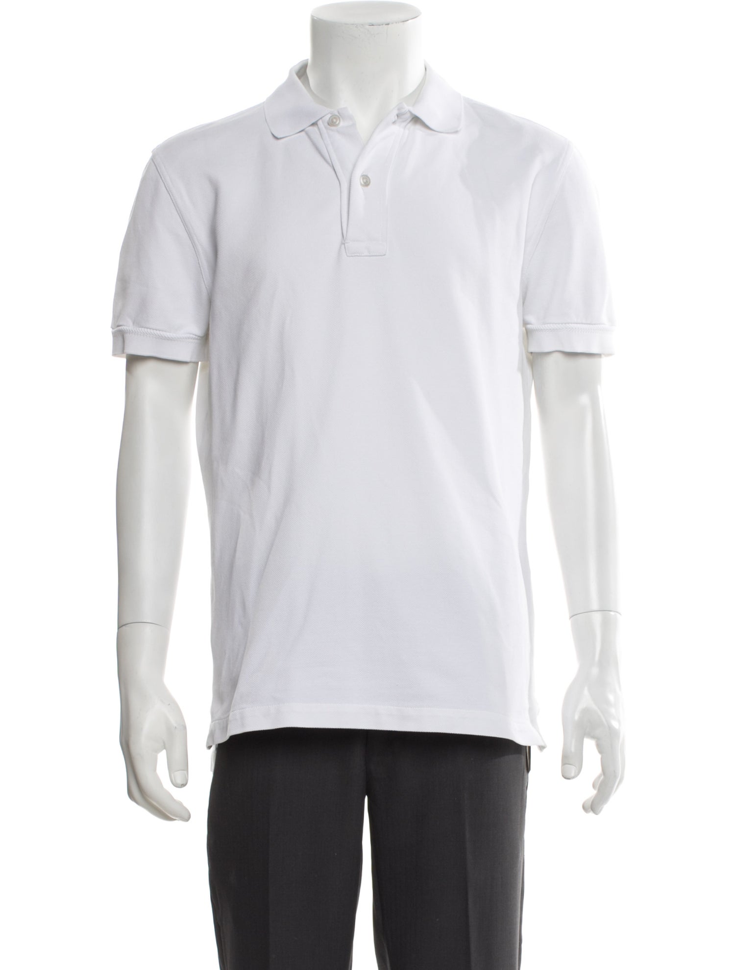 Tom Ford Collar Short Sleeve Polo Shirt