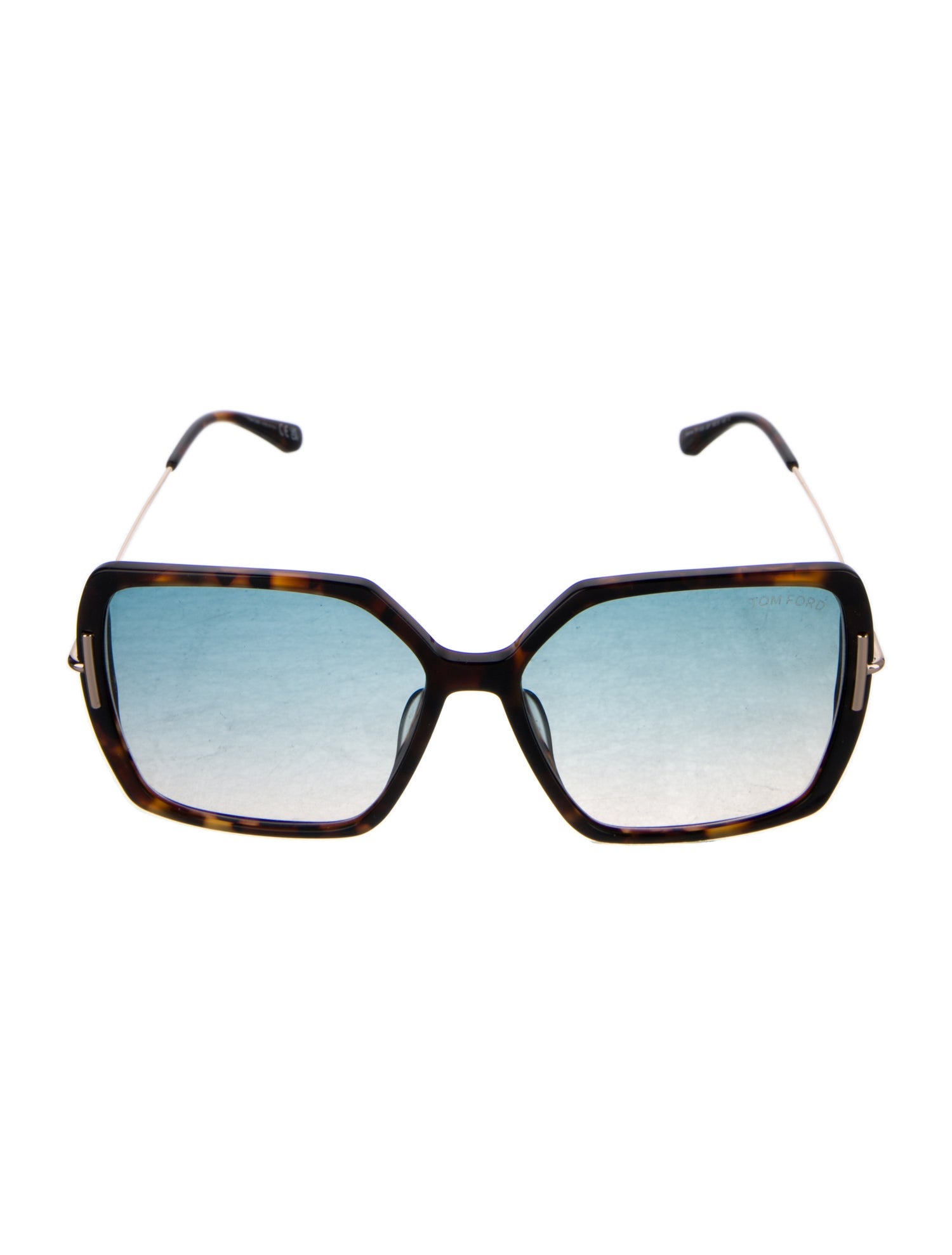 Tom Ford Square Gradient Sunglasses