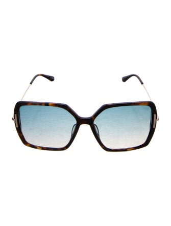 Tom Ford Square Gradient Sunglasses
