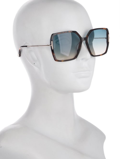 Tom Ford Square Gradient Sunglasses