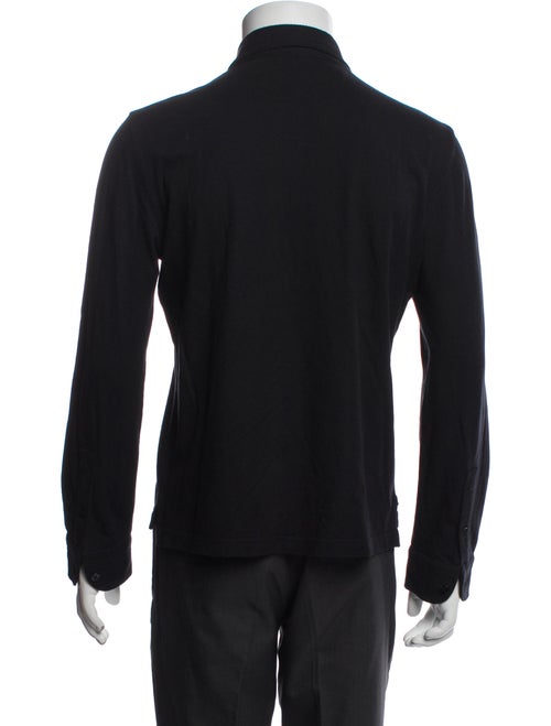 Tom Ford Collar Long Sleeve Polo Shirt