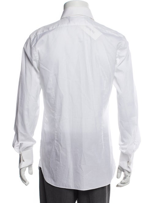 Tom Ford Striped Long Sleeve Tuxedo Shirt