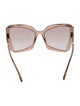 Tom Ford Gia Oversize Sunglasses