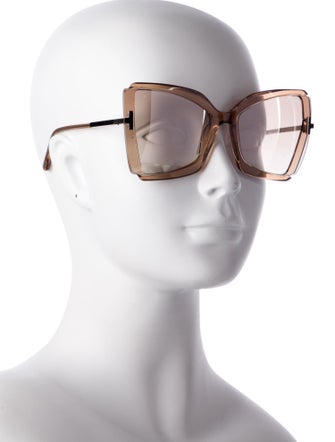 Tom Ford Gia Oversize Sunglasses
