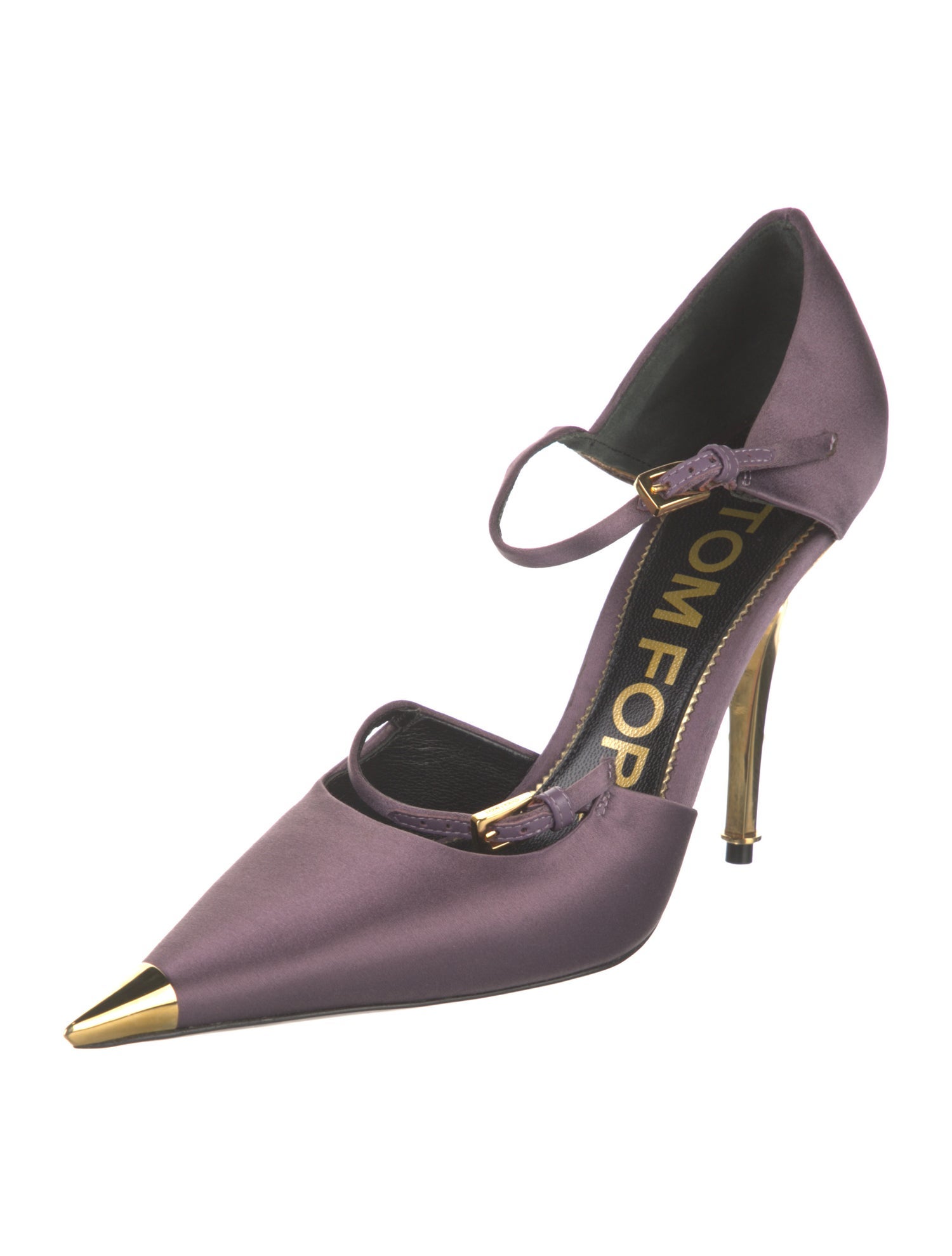 Tom Ford Satin D'Orsay Pumps