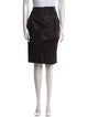Tom Ford Leather Knee-Length Skirt