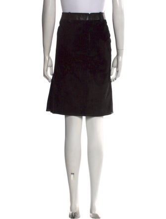 Tom Ford Calf Leather Knee-Length Skirt