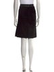 Tom Ford Calf Leather Knee-Length Skirt