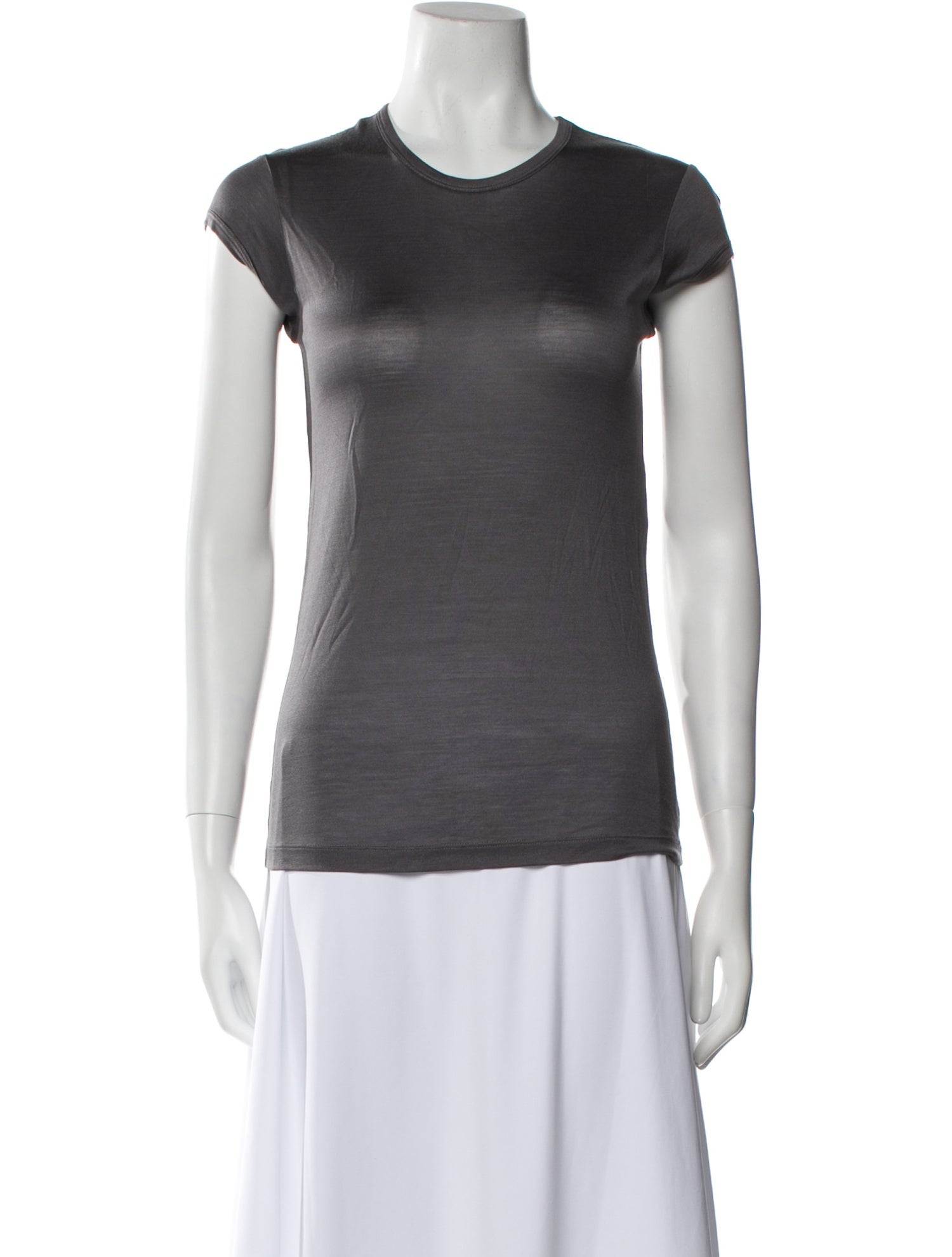 Tom Ford Silk Crew Neck T-Shirt