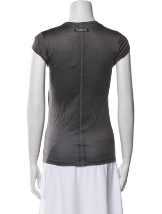 Tom Ford Silk Crew Neck T-Shirt