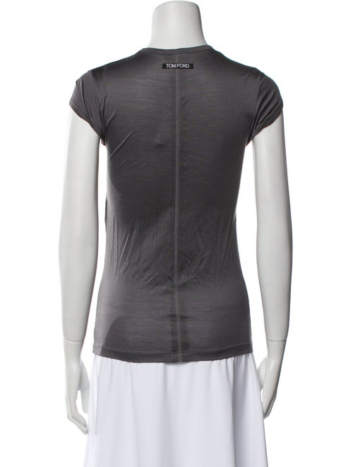 Tom Ford Silk Crew Neck T-Shirt