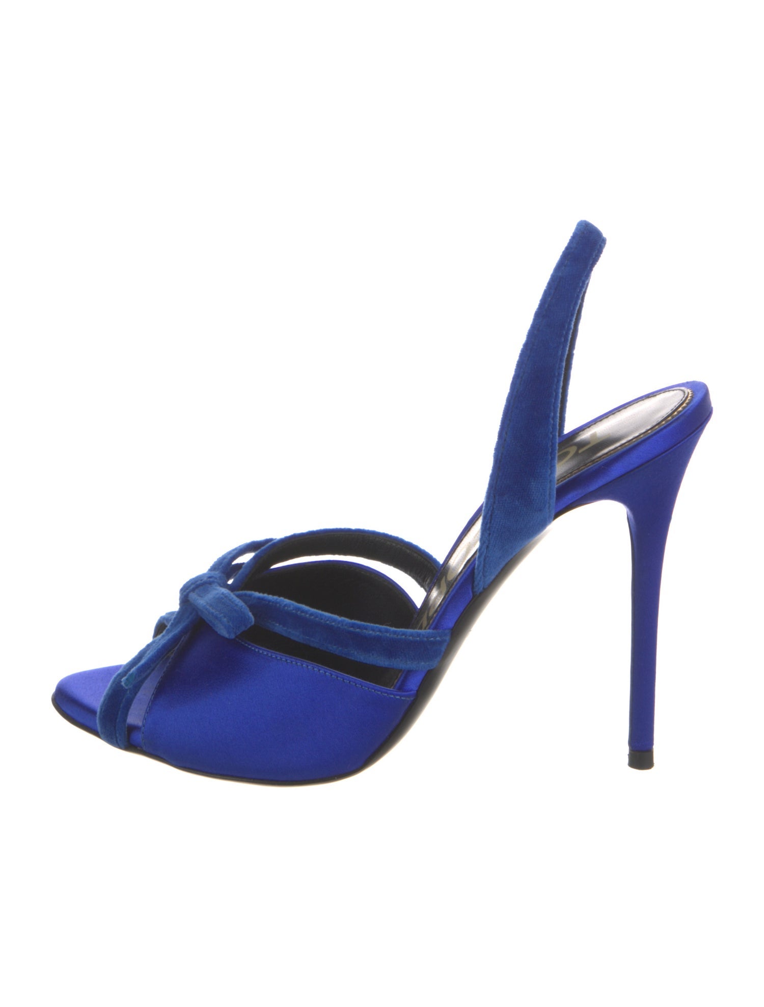 Tom Ford Satin Slingback Sandals