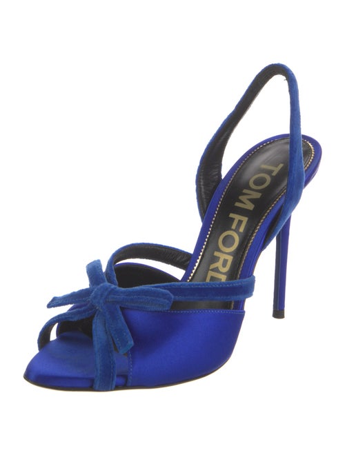 Tom Ford Satin Slingback Sandals