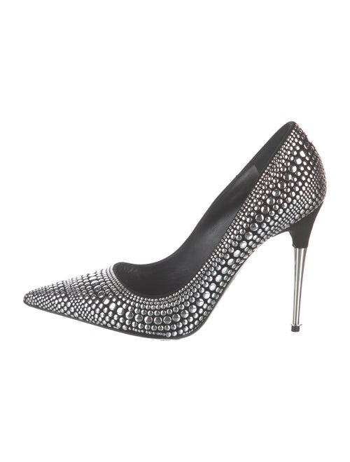 Tom Ford Suede Studded Accents Pumps
