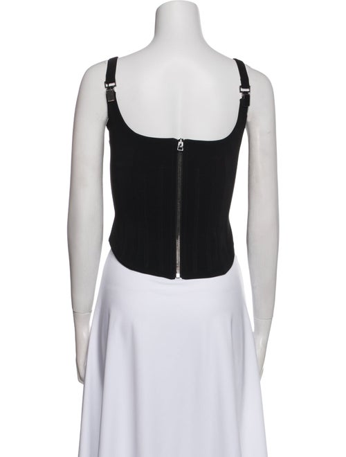 Tom Ford Square Neckline Sleeveless Crop Top