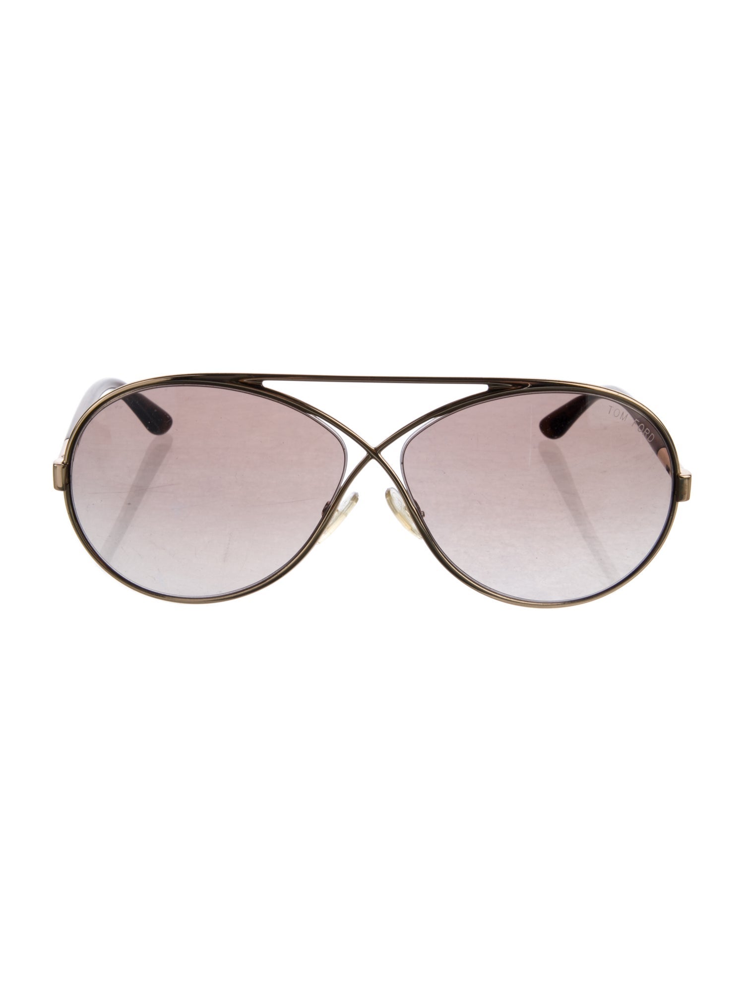 Tom Ford Aviator Gradient Sunglasses