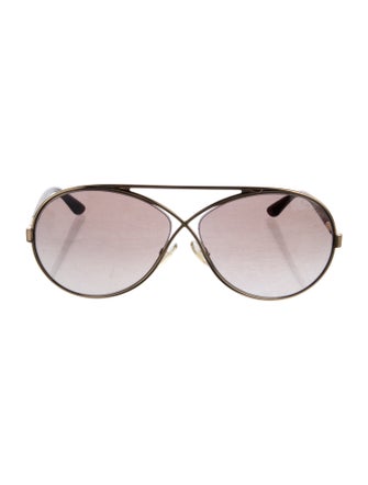 Tom Ford Aviator Gradient Sunglasses