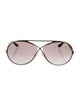Tom Ford Aviator Gradient Sunglasses