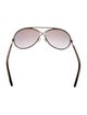 Tom Ford Aviator Gradient Sunglasses