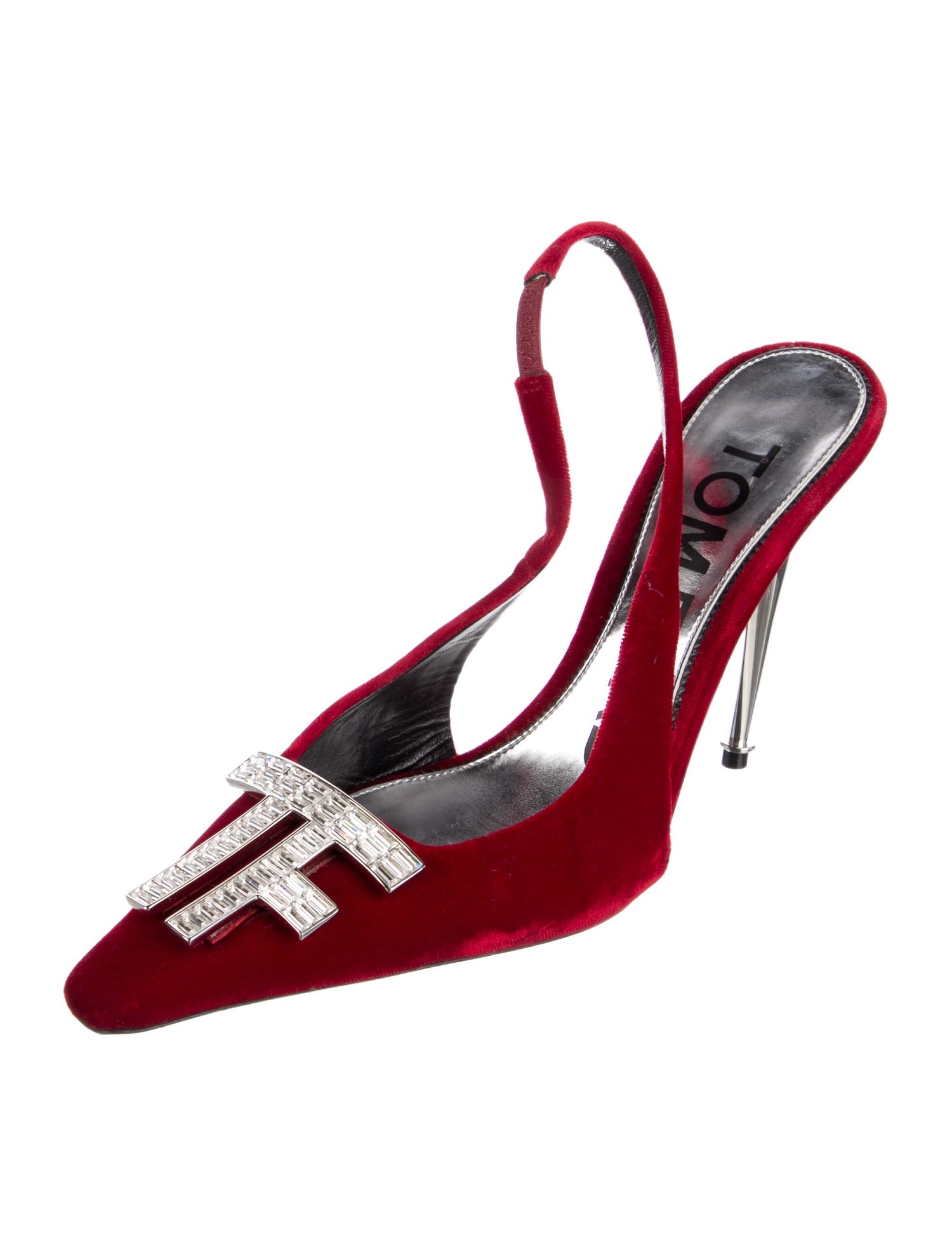 Tom Ford Velvet Slingback Pumps