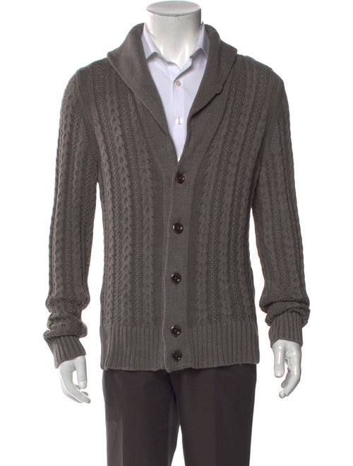 Tom Ford Silk V-Neck Cardigan