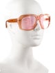Tom Ford Square Tinted Sunglasses