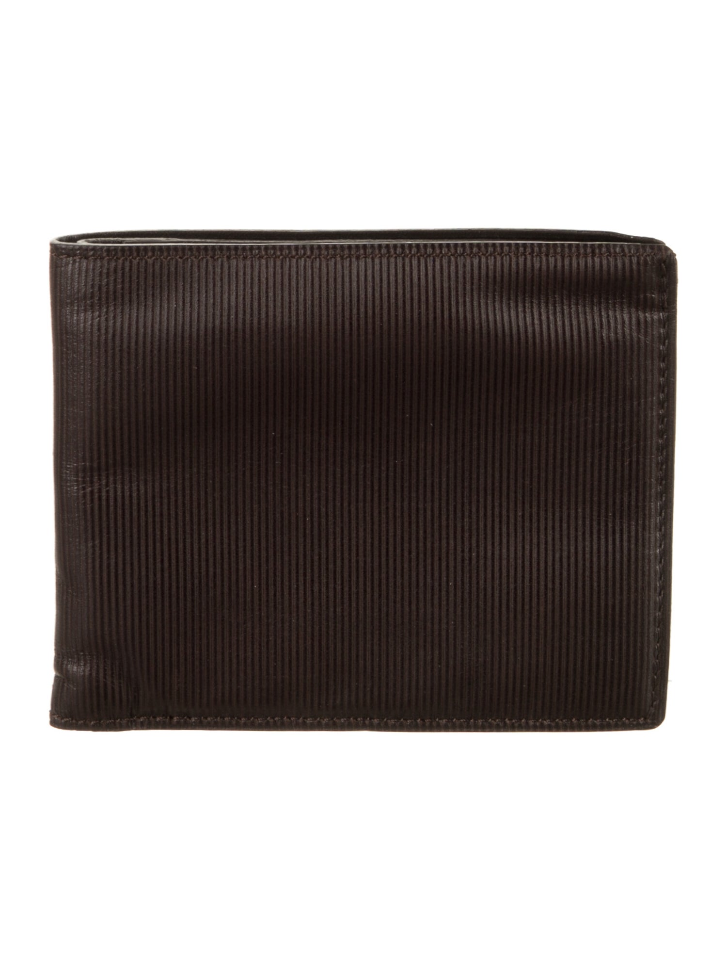 Tom Ford Leather Striped Wallet w/ Tags