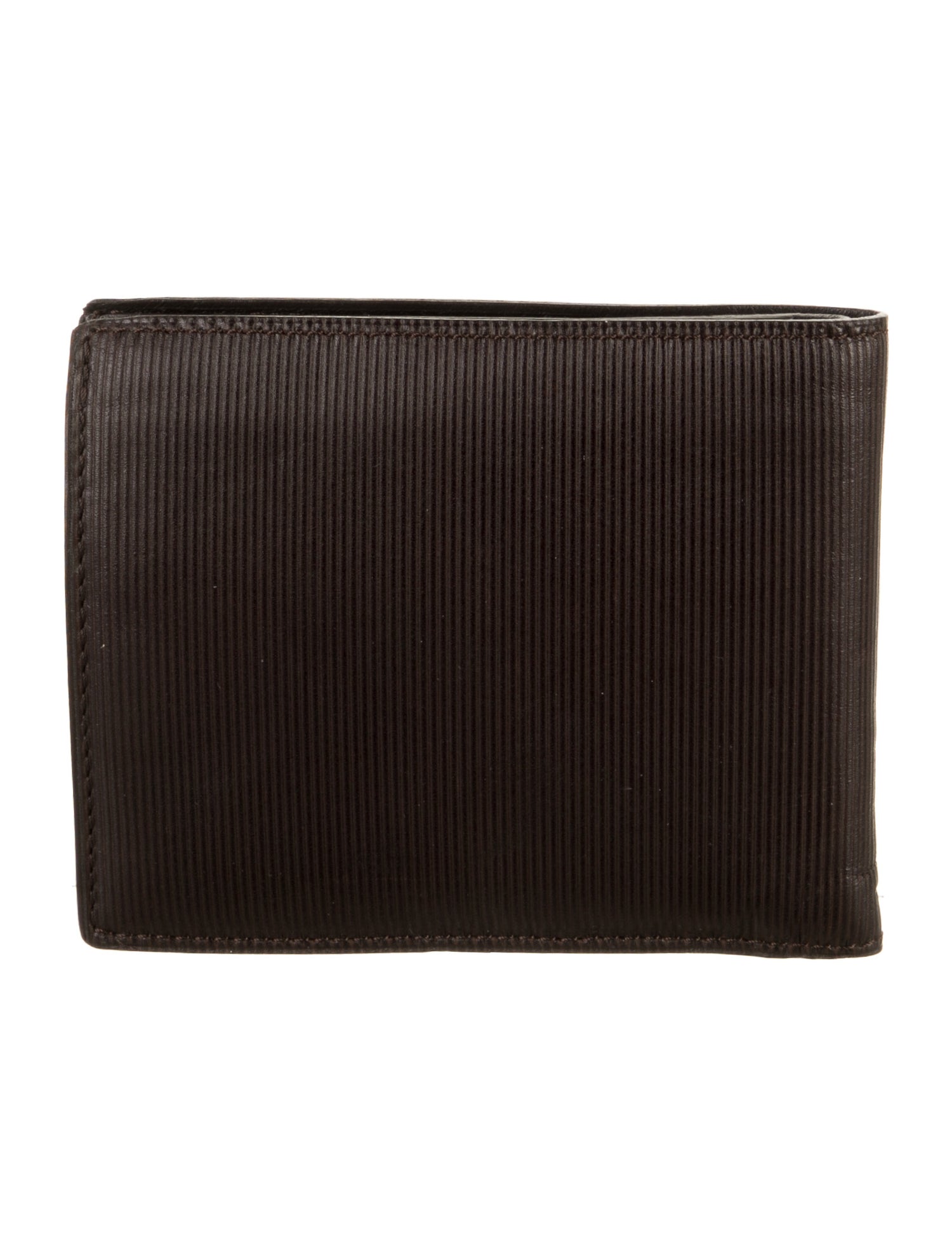 Tom Ford Leather Striped Wallet w/ Tags