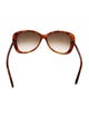 Tom Ford Oversize Gradient Sunglasses