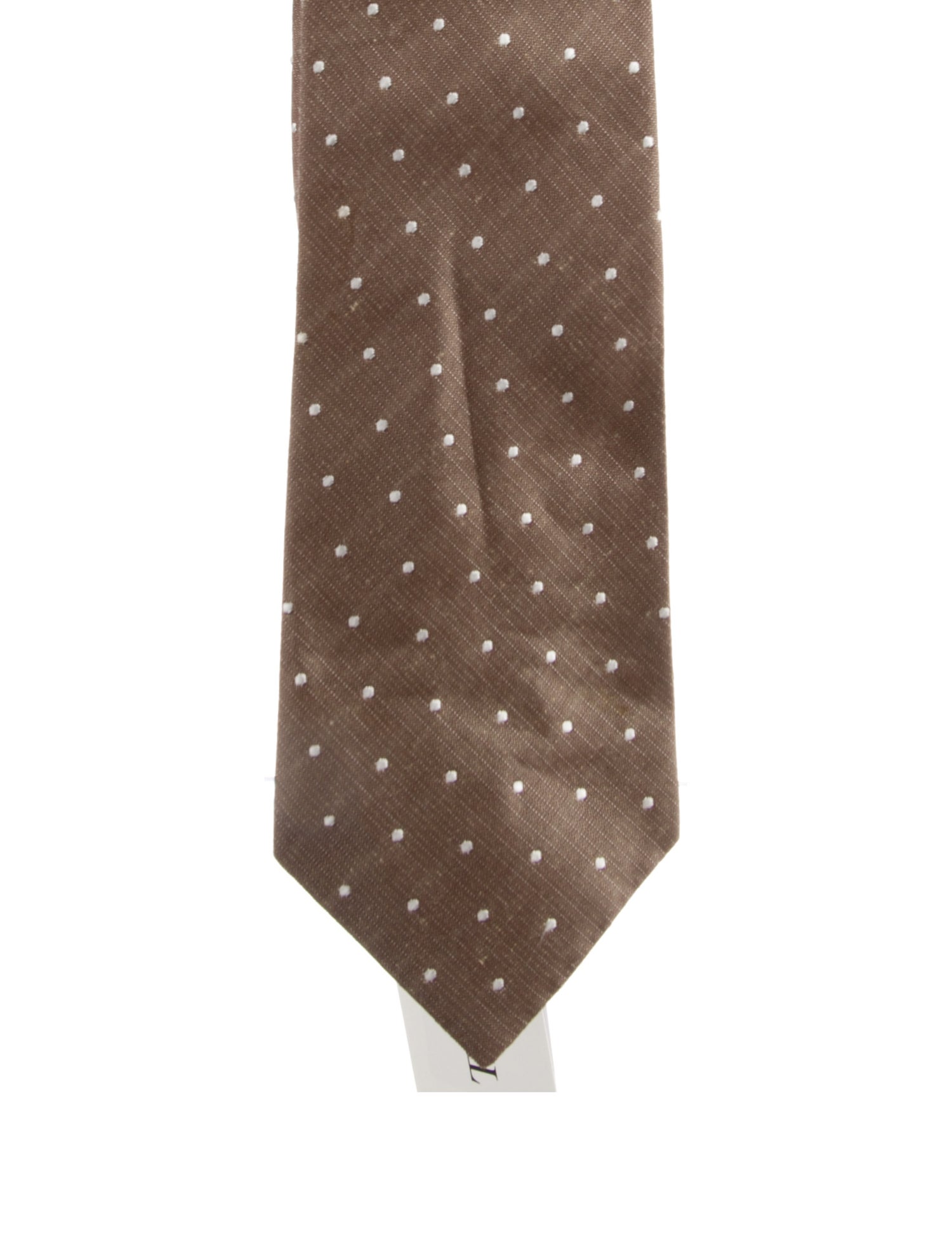 Tom Ford Silk Polka Dots Tie