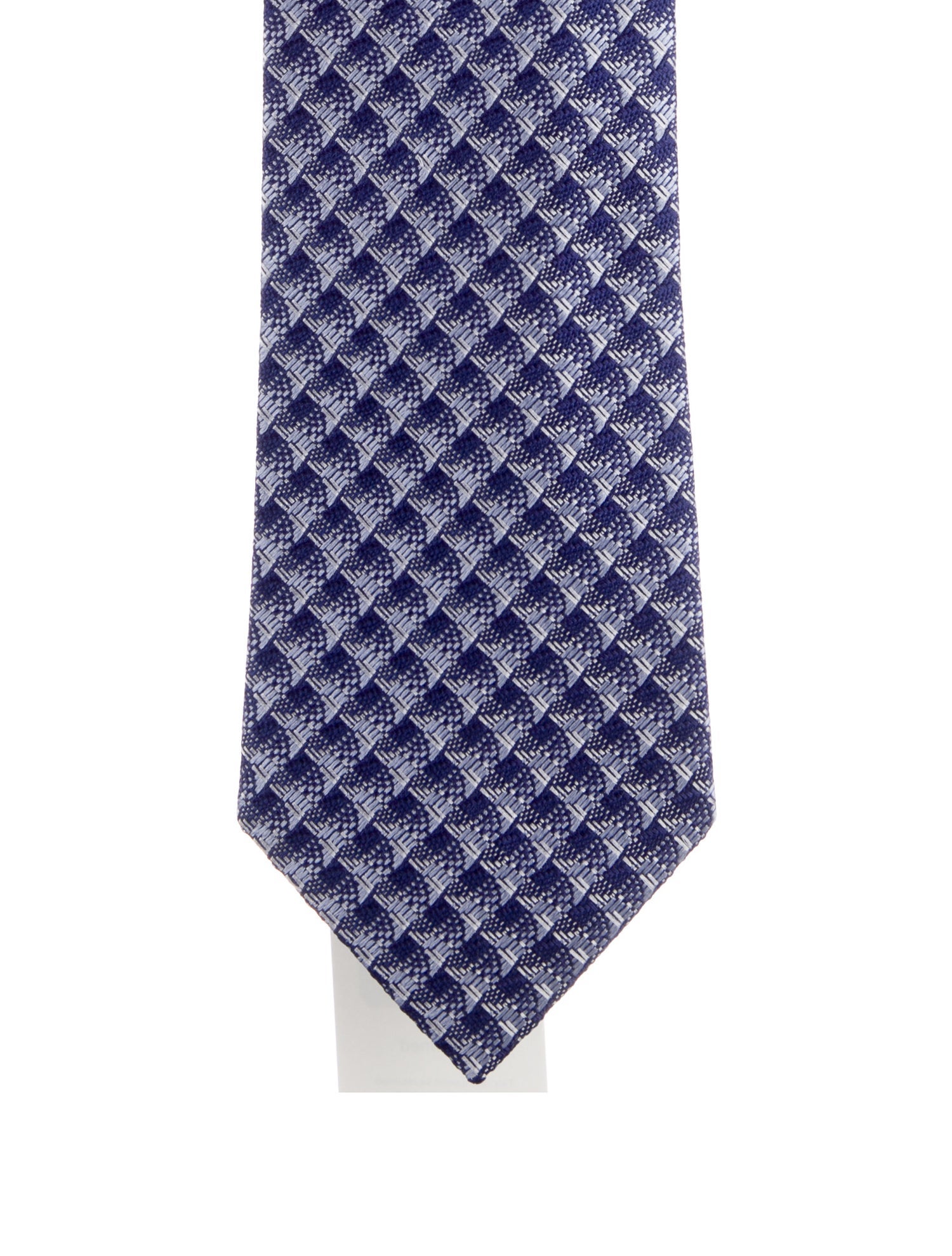 Tom Ford Silk Pattern Print Woven Tie