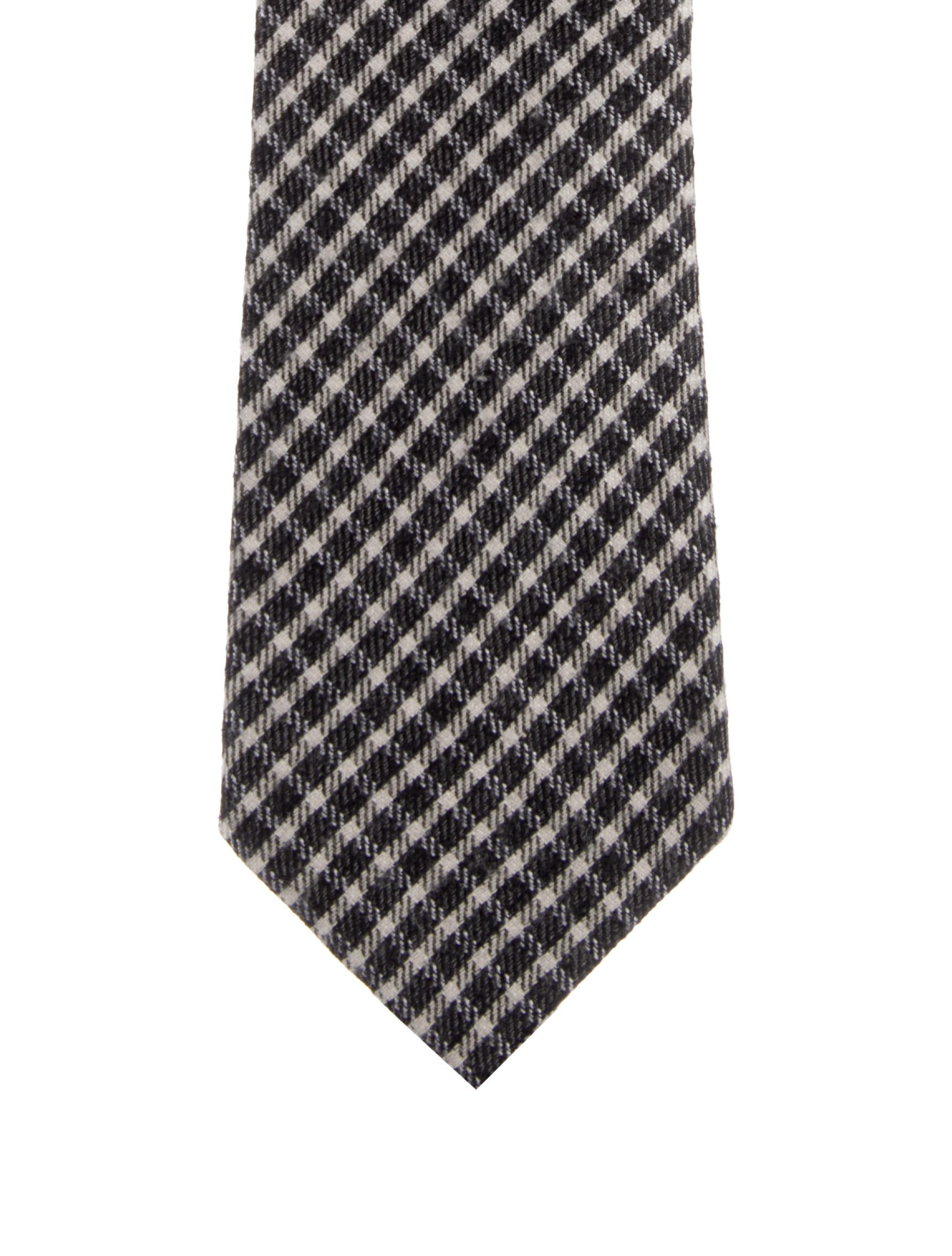 Tom Ford Silk Pattern Print Tie